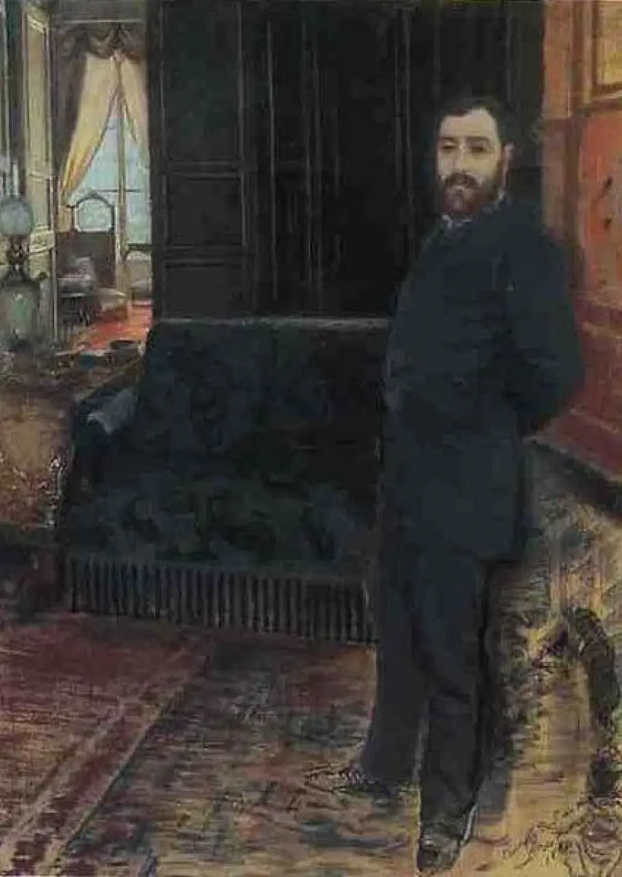 Giuseppe De Nittis. Autoritratto. Barletta, Pinacoteca 