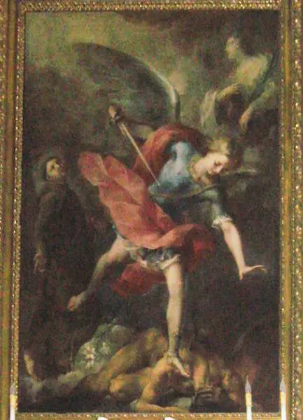 <p>San Michele Arcangelo. Collegiata della Madonna del Rosario. Santarcangelo.</p>
