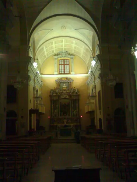 Cattedrale di santa Maria Assunta. 1799-1702. Veduta dell'interno. 1699-1702, Cervia