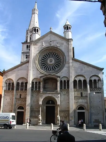 Lanfranco. Cattedrale di San Geminiano. Facciata. XI-XII sec. Modena.