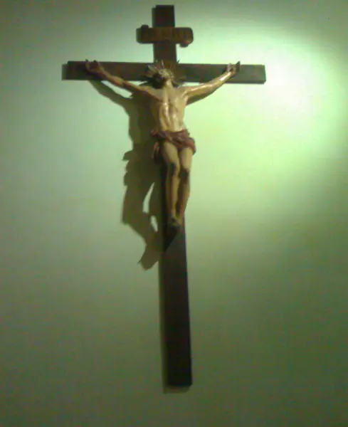 Anonimo. Crocifisso. Legno dipinto. sec. XVII. Cattedrale di Santa Maria Assunta. Cervia.