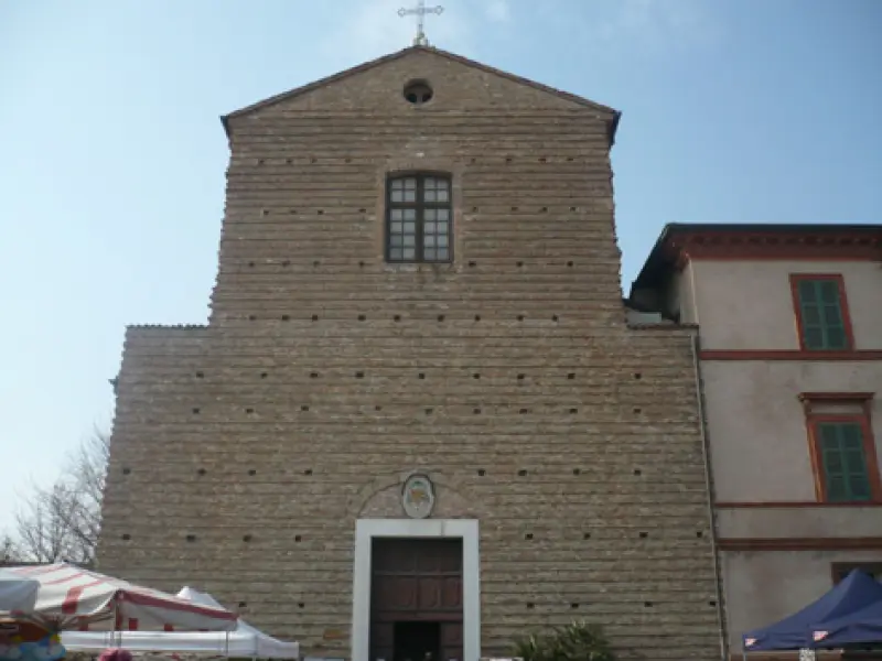 Cattedrale di Santa Maria Assunta. 1799-1702. Facciata. Cervia.