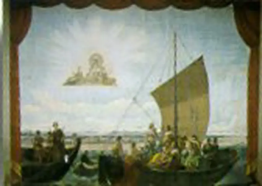 Velario. Teatro Comunale di Cervia.