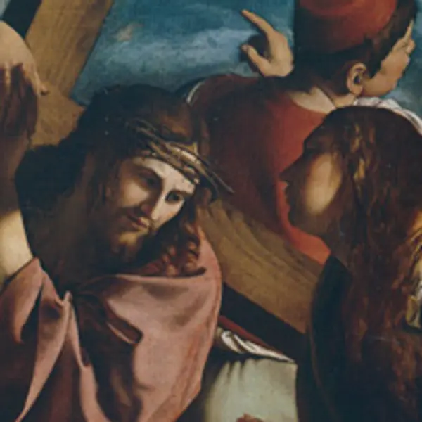 Orazio Gentileschi. Salita al Calvario.  Part. 1605-07 ca. Olio su Tela, cm. 138,5X173. Kunsthistorisches Museum Vienna