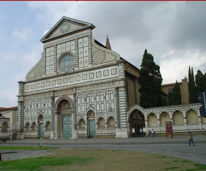 Basilica di Santa Maria Novella, 1279-1370. Esterno. Firenze