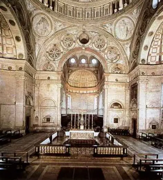 Donato Bramante. Santa Maria delle Grazie. Presbiterio. 1492-97. Milano