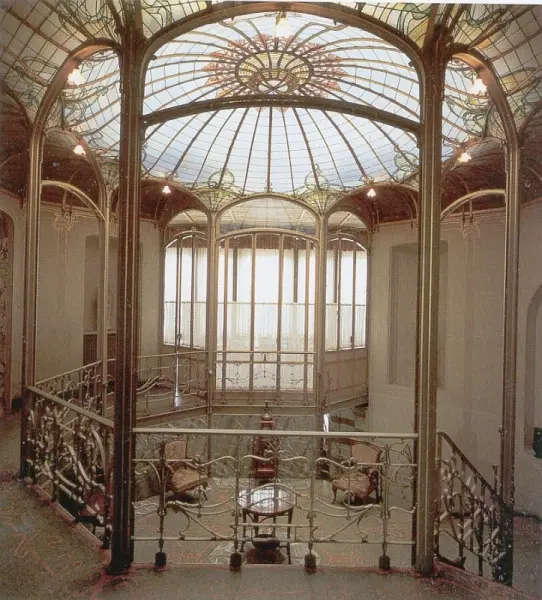 Victor Horta.Casa Van Eetvelde. Bruxelles.
