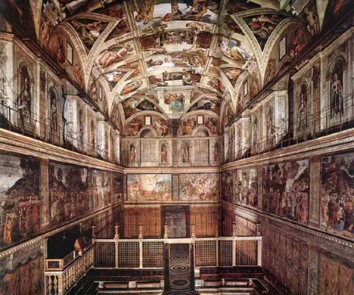 Cappella Sistina. Roma, Vaticano.