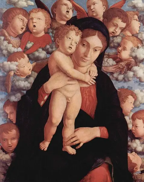 Andrea Mantegna. Madonna con Bambino. Milano, Pinacoteca di Brera