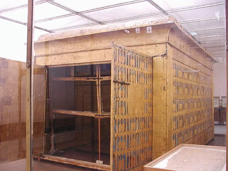 Camera funeraria di Tutankhamon. Museo Egizio del Cairo
