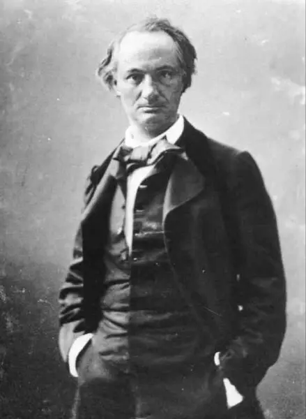 Gaspard Felix Nadar. Ritratto di Baudelaire.