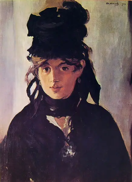 Eduard Manet
"Berthe Morisot con un mazzo di violette", 1972
Olio su tela, 55 x 40 cm
Musée d'Orsay