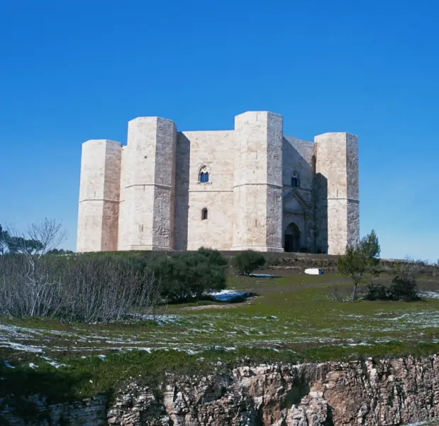 Andria. Veduta di Castel del Monte