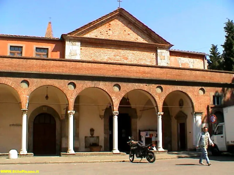 Esonartece. Santa Croce in Fossabanda. 1325. Pisa