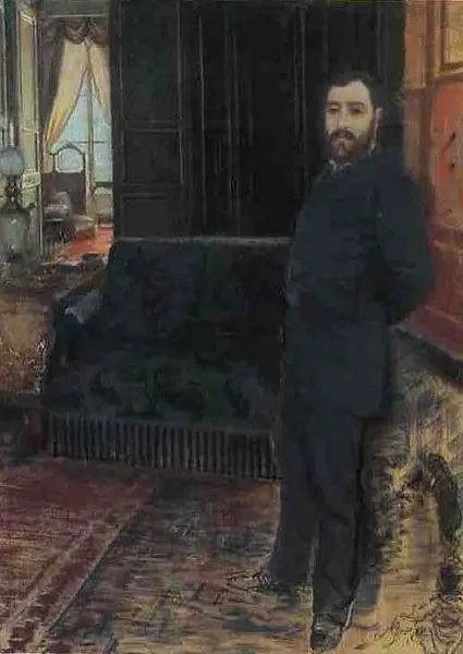 Giuseppe De Nittis. Autoritratto. Barletta, Pinacoteca "Giuseppe De Nittis"