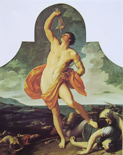Guido Reni. Sansone vittorioso. 1611. Bologna. Pinacoteca Nazionale