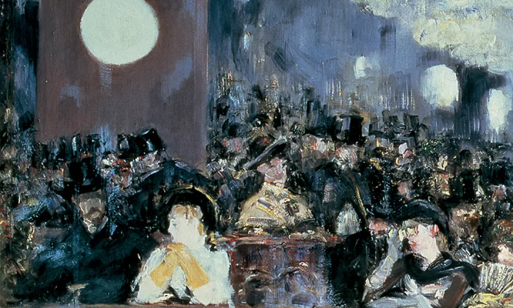 Edouard Manet. Il bar delle Folies-Bergeres. Dett. 1881-82. Olio su tela. cm.96X130. Londra, Courtauld Institute of Art