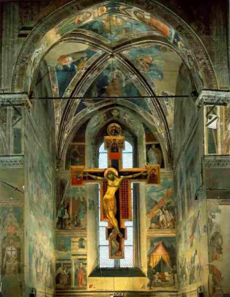 Piero della Francesca. Storie della Croce. Affresco. 1452-66 Arezzo. Chiesa di san Francesco.Cappella Brancacci