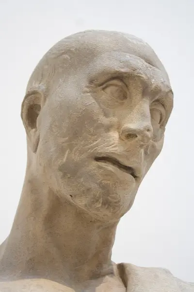 Donatello. Abacuc. Dett. 1427-35. Marmo. Firenze, Museo dell'Opera del Duomo.