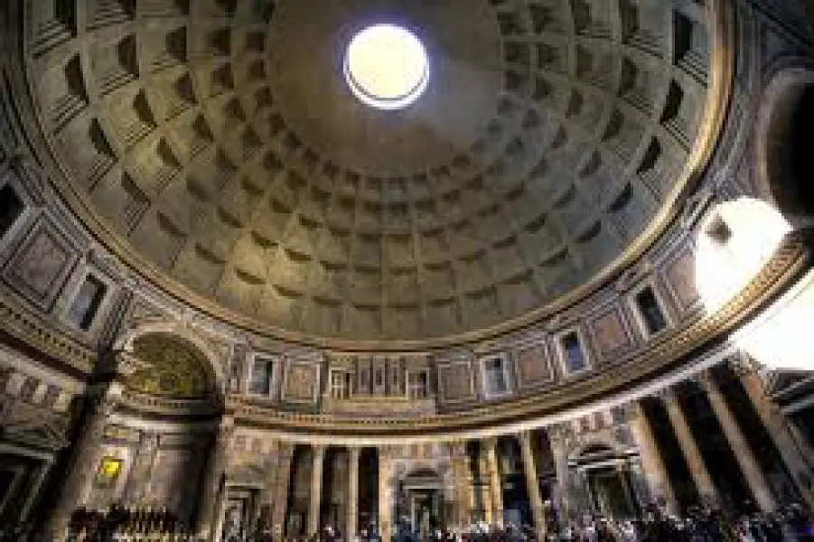 Pantheon. Interno. 118-128 d. C. Roma