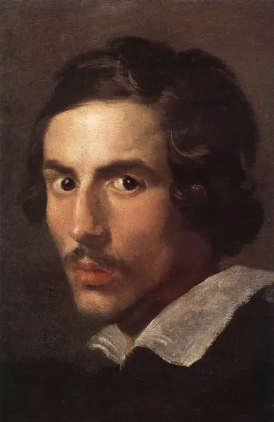 Gianlorenzo Bernini.  Autoritratto da giovane. ca. 1623. Olio su tela. Roma, Galleria Borghese.