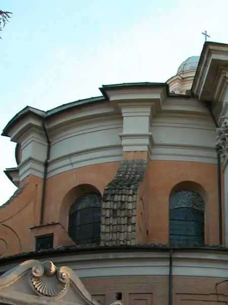 Gianlorenzo Bernini. Sant'Andrea al Quirinale. Part. del tiburio. 1658-1670. Roma.
