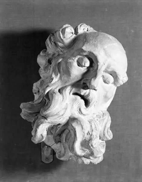 Gianlorenzo Bernini. Studio per la tesxta di San Girolamo. Terracotta. Fogg Art Museum, Harvard University