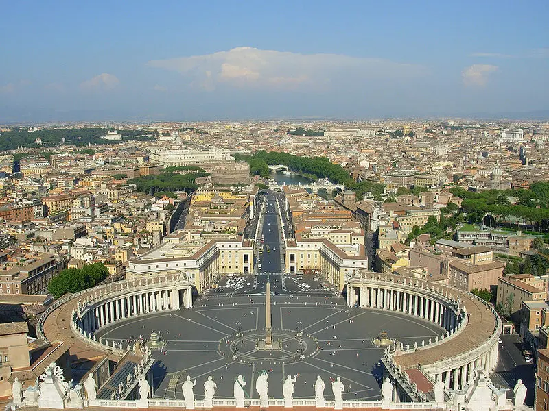 Gianlorenzo Bernini. Piazza e Colonnato di San Pietro. 1656-1667. Roma.