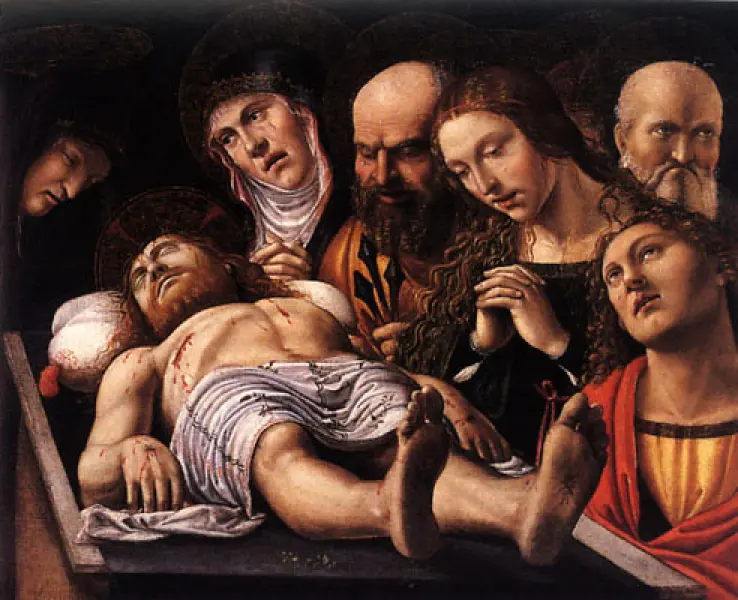 Giovanni Antonio Bazzi detto il Sodoma. Compianto sul Cristo. Milano, collezione privata.