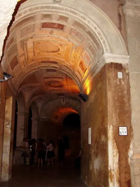 Castel Sant'Angelo: veduta dell'interno.