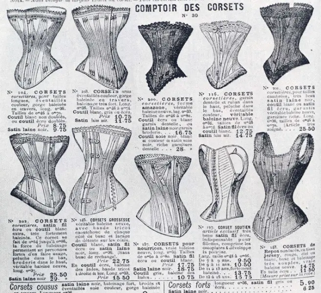 Corsetti. Catalogo dei Grands Magasins du Louvre