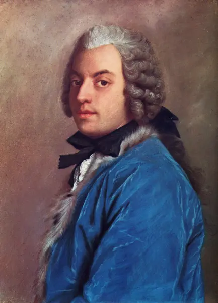 Jean-Etienne Liotard. Ritratto di Francesco Algarotti. 1745 ca. Pastello su pergamena. cm. 41X31,5. Amsterdam Museum