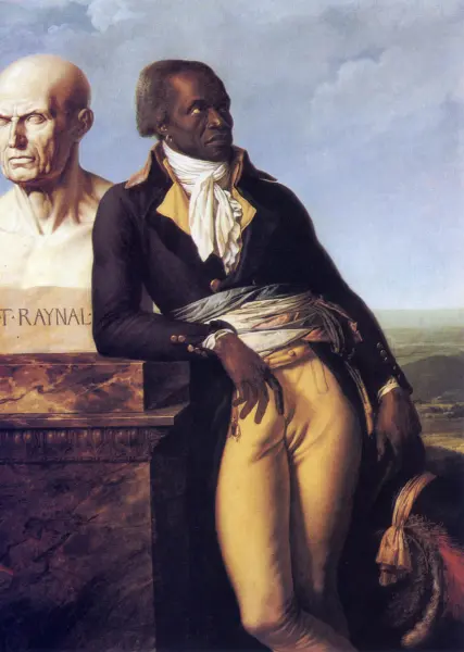 Anne-Louis Girodet. Ritratto del cittadino Belley, ex-rappresentante delle colonie. 1797. Versailles, Musée National du Château