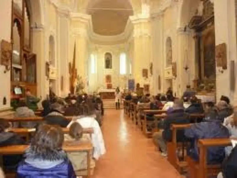 Pietro Bastoni. Chiesa di San Giacomo Apostolo. 1763. Interno. Cesenatico.