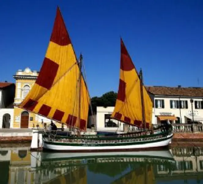 Trabaccolo "Bighellone". Museo della Marineria, Cesenatico.