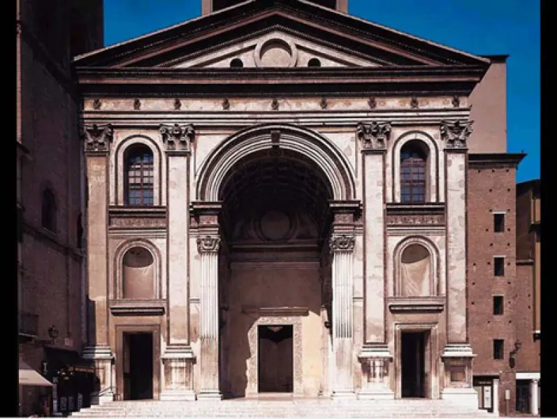 Leon Battista Alberti. Sant'Andrea. Facciata. 1470. Mantova.