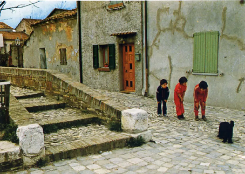 <p>La storica Piazzetta delle Conserve a Cesenatico.</p>