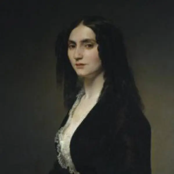 <p>Francesco Hayez.<em> Ritratto della cantante Matilda Juva Branca</em>. 1851. Dett. <br />Olio su tela. Milano, Galleria Civica di Arte Moderna.</p>