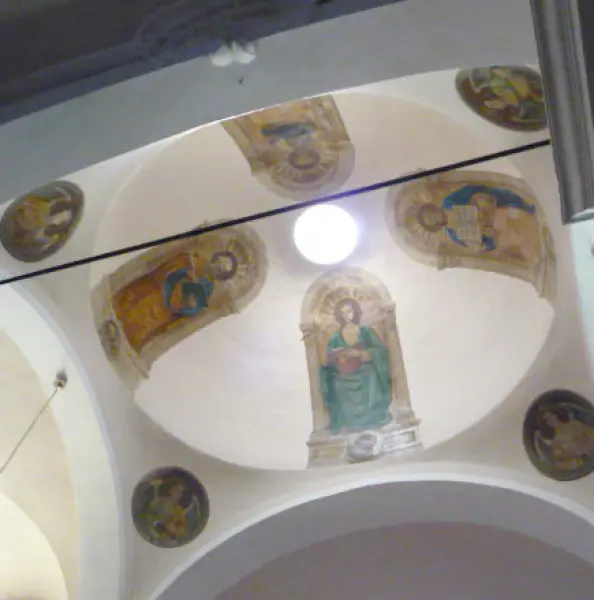 <p>Cupola della Chiesa di San Biagio a Partina. Fine del secolo XVIII. Foto: A. Cocchi</p>