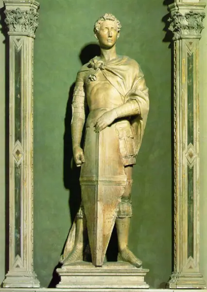 Donatello. San Giorgio. 1416-20 Marmo. Firenze, Museo Nazionale del Bargello