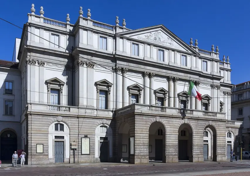 <p>Giuseppe Piermarini. Teatro alla Scala 1776-78. Milano</p>