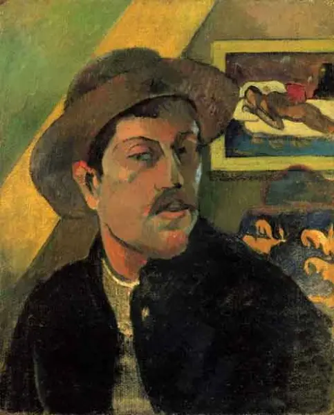 Paul Gauguin Autoritratto. 1893. Olio su tela, 46X38 cm. Parigi. Musée d'Orsay