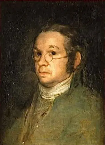 Francisco Goya. Autoritratto con gli occhiali. 1798. Olio su tela. Castrees, Musée Goya