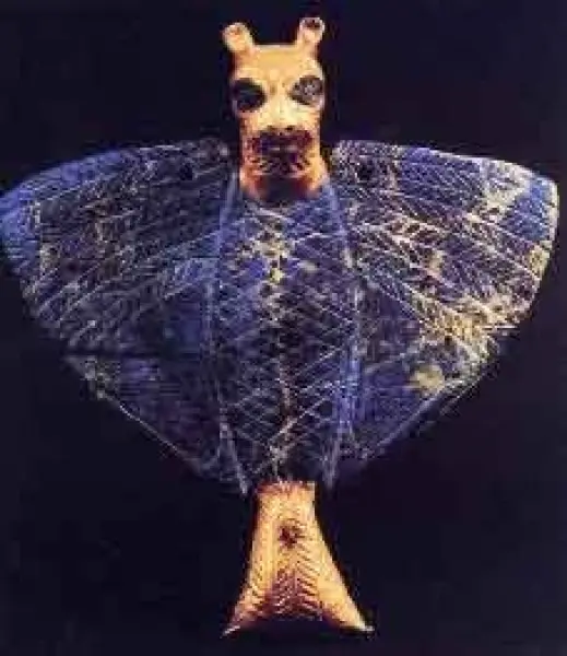 Imdugud di Mari, metà del III millennio a.C., Damasco, Museo Archeologico Nazionale.